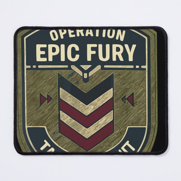 Item preview, Operation Epic Fury Tactical Unit Commander Patch 80s Graphic designed and sold by RDGNR.