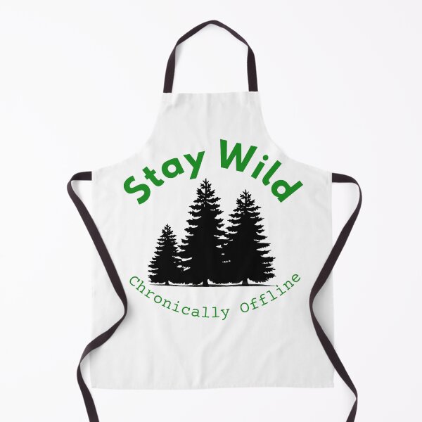 Item preview, Minimalist Stay Wild Forest Nature Lover Design designed and sold by WortStudio.