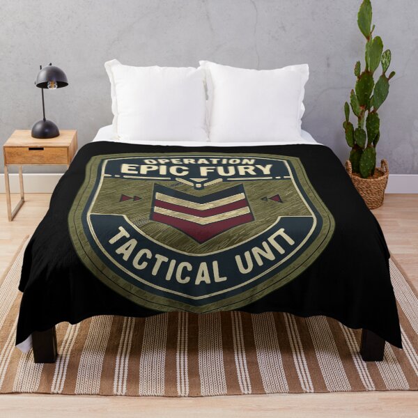 Item preview, Operation Epic Fury Tactical Unit Commander Patch 80s Graphic designed and sold by RDGNR.