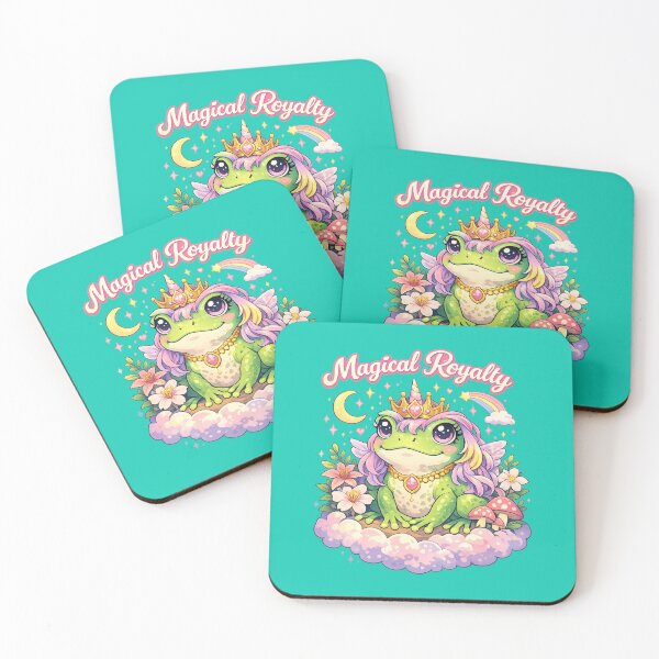 Item preview, Magical Royalty: Frog Queen with a Unicorn Twist designed and sold by FroggyOnly.