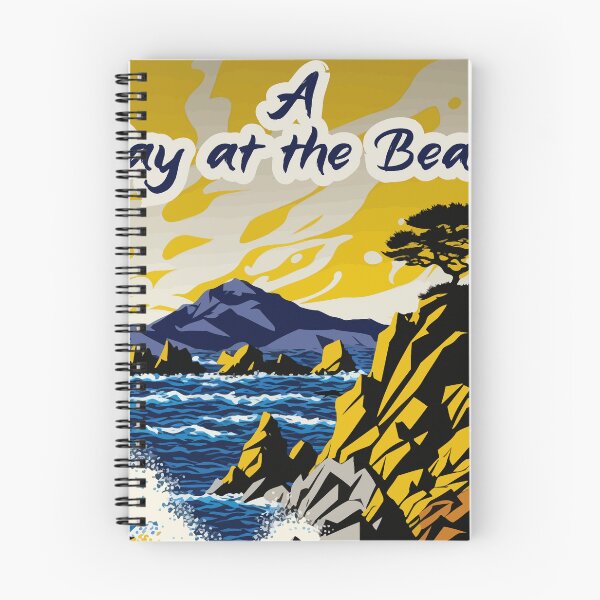 Item preview, A Day at the Beach Rocky Island and Lone Tree Artistic Art designed and sold by PixelWaveBD.