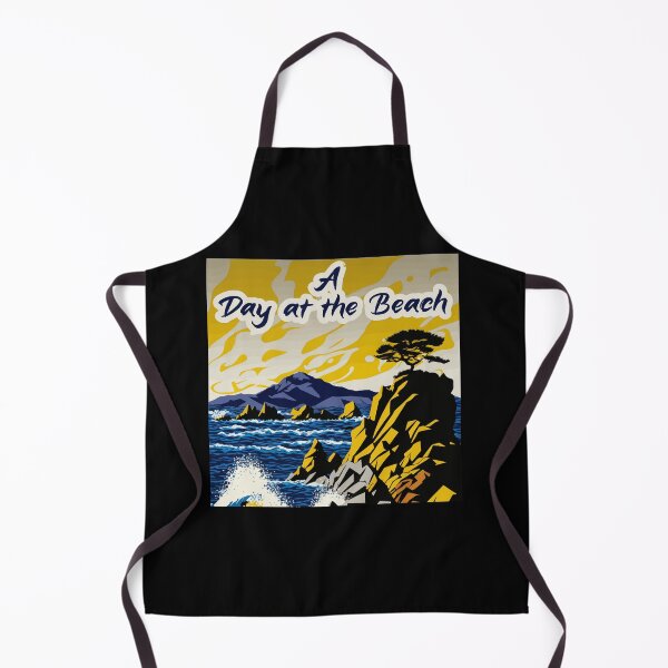 Item preview, A Day at the Beach Rocky Island and Lone Tree Artistic Art designed and sold by PixelWaveBD.