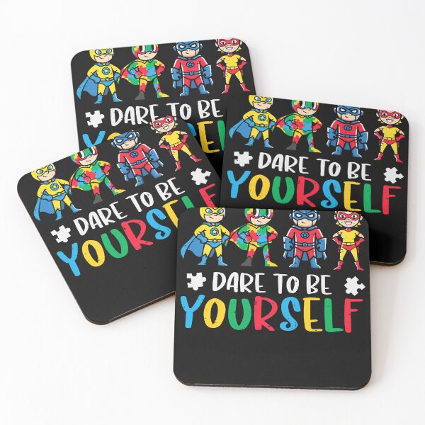 Item preview, Autism Superheroes Dare To Be Yourself Awareness Kids designed and sold by RDGNR.