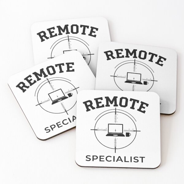Item preview, Precision Is My Business Remote Is My Location Tactical Office Badge designed and sold by ZYNORAworld.