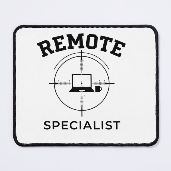 Item preview, Precision Is My Business Remote Is My Location Tactical Office Badge designed and sold by ZYNORAworld.