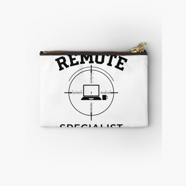Item preview, Precision Is My Business Remote Is My Location Tactical Office Badge designed and sold by ZYNORAworld.