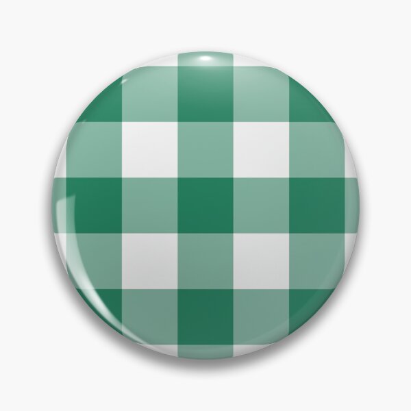 Item preview, White And Green Gingham Pattern designed and sold by pattern-archive.