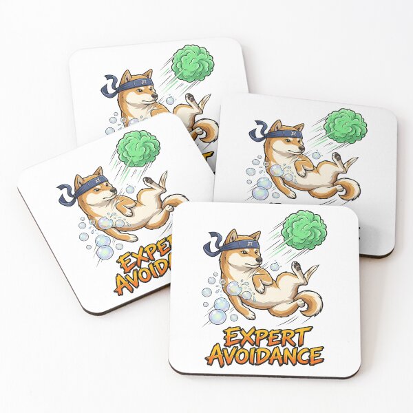 Item preview, Expert Avoidance Shiba Inu Ninja Bath Funny Shirt designed and sold by Tong4130.