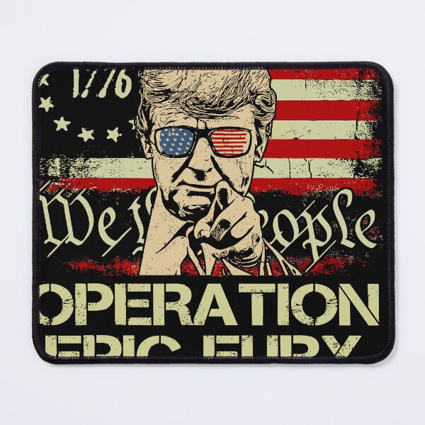 Item preview, Operation Epic Fury We The People 1776 Trump Distressed Patriotic designed and sold by RDGNR.