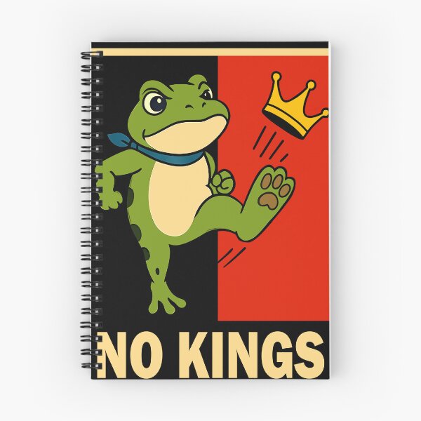 Item preview, Portland Frog No King Protest 03 28 26 Political Statement designed and sold by RDGNR.