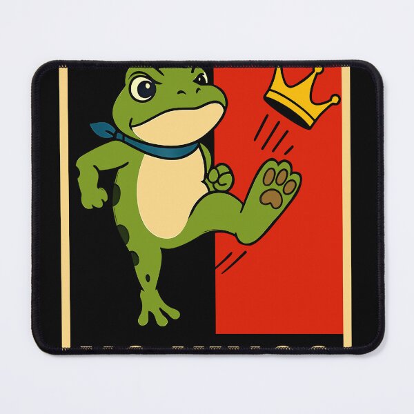 Item preview, Portland Frog No King Protest 03 28 26 Political Statement designed and sold by RDGNR.