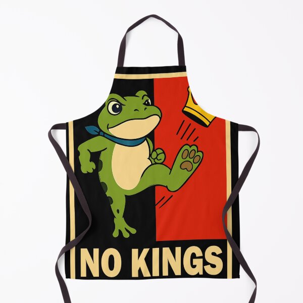 Item preview, Portland Frog No King Protest 03 28 26 Political Statement designed and sold by RDGNR.