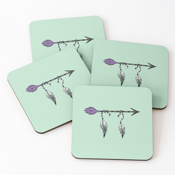Item preview, Decorative arrow with feathers and beads designed and sold by SoaringMoon.