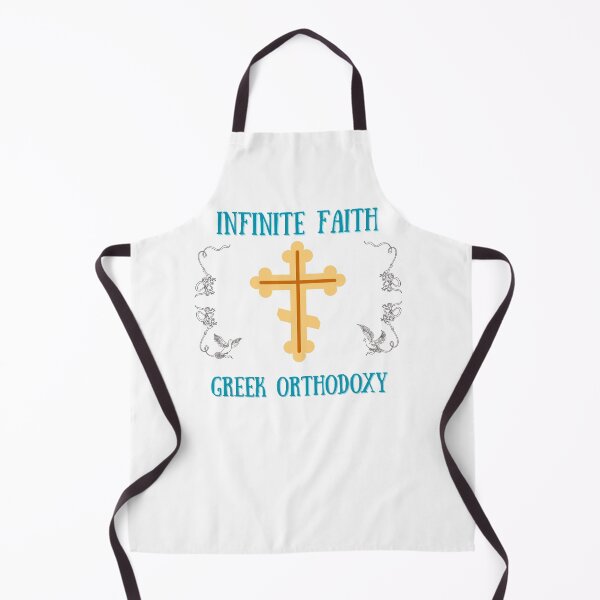 Item preview, Gift for a Religious, Orthodox, Christian Person.  Infinite Faith Greek Orthodoxy.  designed and sold by ShrimpAndGrits.