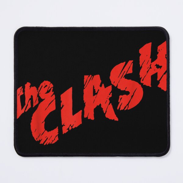 Item preview, The Clash - Scratched Red Logo designed and sold by Ana Carolina Rodrigues.