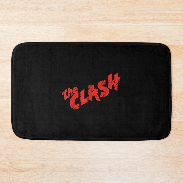 Item preview, The Clash - Scratched Red Logo designed and sold by Ana Carolina Rodrigues.