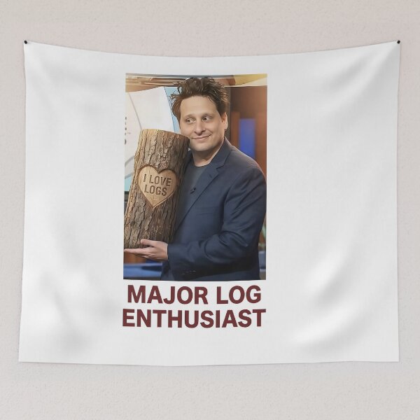 Item preview, Major Log Enthusiast Comedy designed and sold by RDGNR.