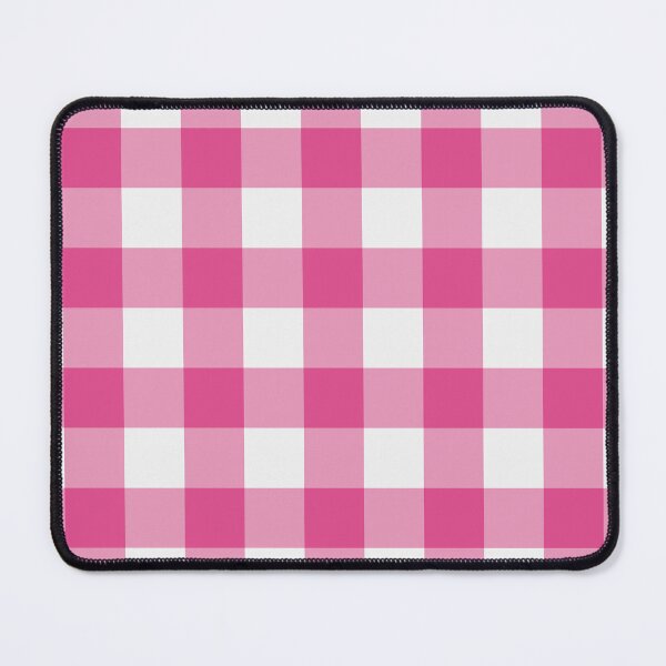 Item preview, White And Hot Pink Gingham Pattern designed and sold by pattern-archive.