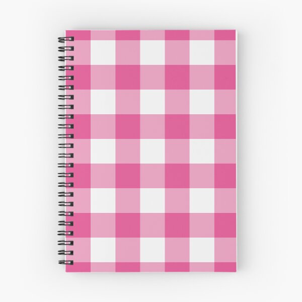 Item preview, White And Hot Pink Gingham Pattern designed and sold by pattern-archive.