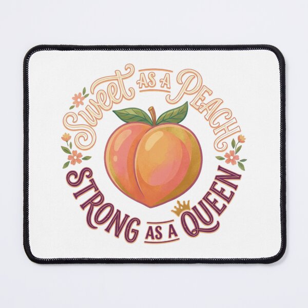 Item preview, sweet as a peach strong as a queen t-shirt designed and sold by Shirtmart1.