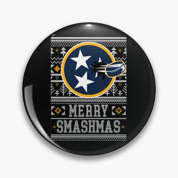 Item preview, Merry Smashmas Nashville Predators Christmas designed and sold by Tharin2021.
