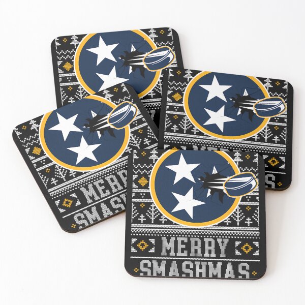Item preview, Merry Smashmas Nashville Predators Christmas designed and sold by Tharin2021.