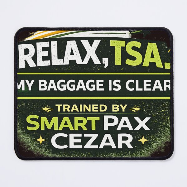 Item preview, SmartPax Airport Security Logo – Travel & Aviation Design designed and sold by smartpaxcezar.