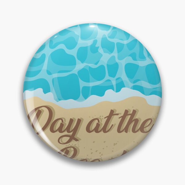 Item preview, Day at the Beach Clear Blue Water and Seashells Shore Art designed and sold by PixelWaveBD.