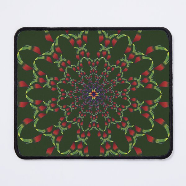 Item preview, Emerald Truth Spiral Mandala designed and sold by OIL Pattern Design .