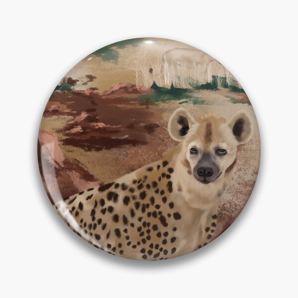 Item preview, Rivals: Spotted hyena and lions designed and sold by prntsystm.