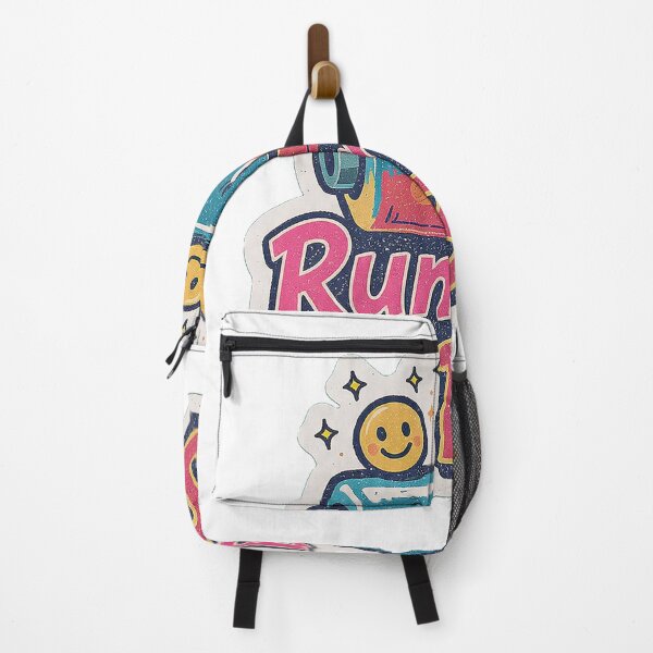 Item preview, Good vibes running retro sticker designed and sold by Arctic frame studio.