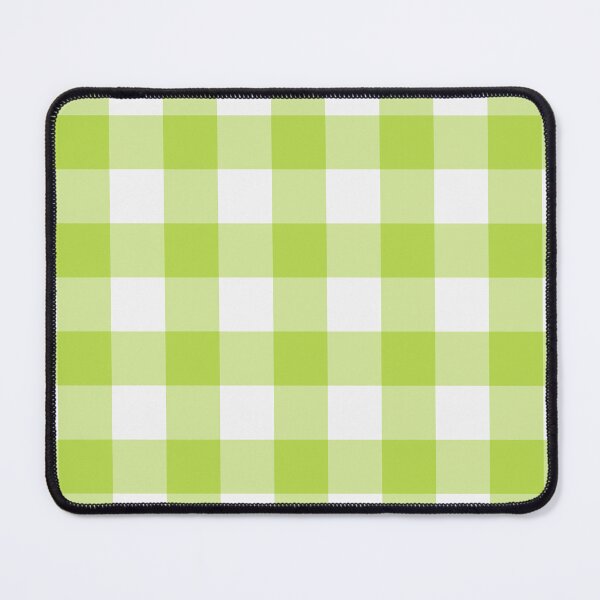 Item preview, White And Lime Gingham Pattern designed and sold by pattern-archive.