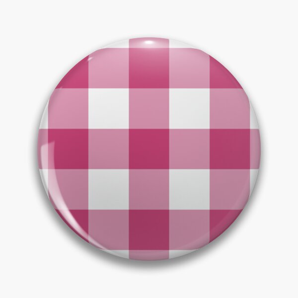 Item preview, White And Magenta Gingham Pattern designed and sold by pattern-archive.