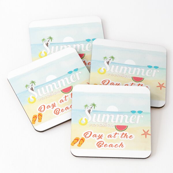 Item preview, Summer Vacation Day at the Beach Tropical Family Trip Art designed and sold by PixelWaveBD.