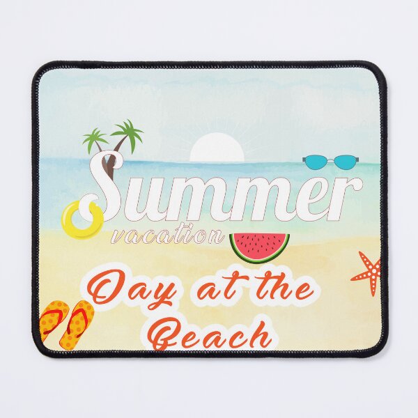 Item preview, Summer Vacation Day at the Beach Tropical Family Trip Art designed and sold by PixelWaveBD.