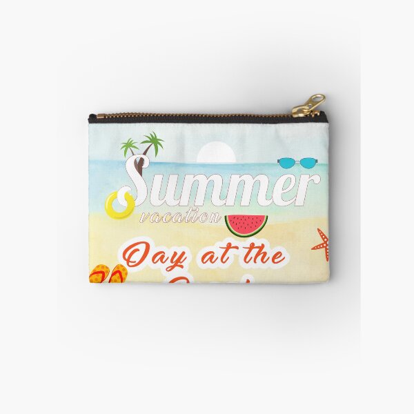 Item preview, Summer Vacation Day at the Beach Tropical Family Trip Art designed and sold by PixelWaveBD.