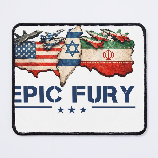 Item preview, Operation Epic Fury American Israel Iran USA Flag Patriotic designed and sold by RDGNR.