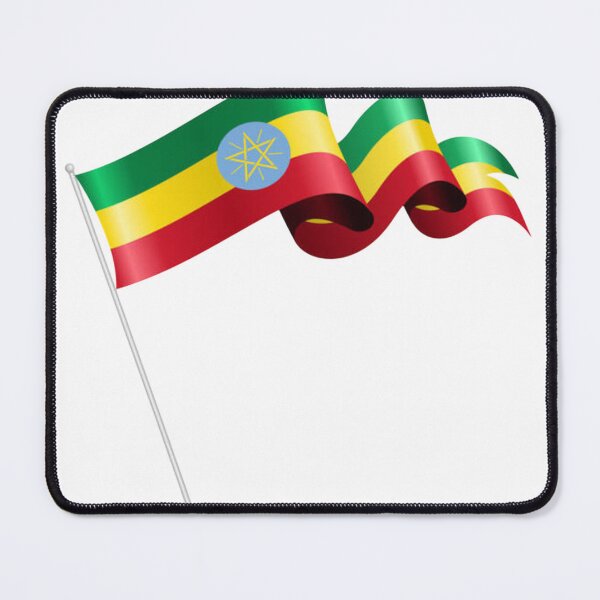 Item preview, Beautiful of Ethiopia flag Art. designed and sold by HabeshaCreative.