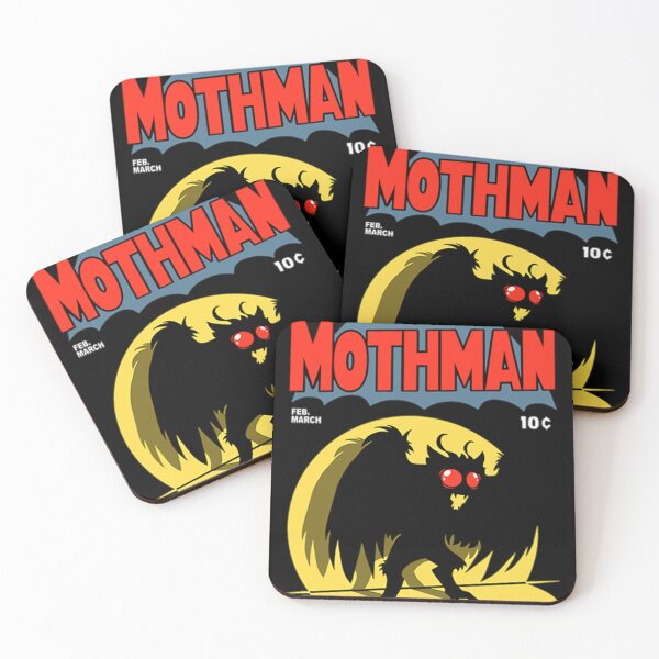 Aperçu de l'œuvre Logo de Mothman créée et vendue par Thebookgossiper.