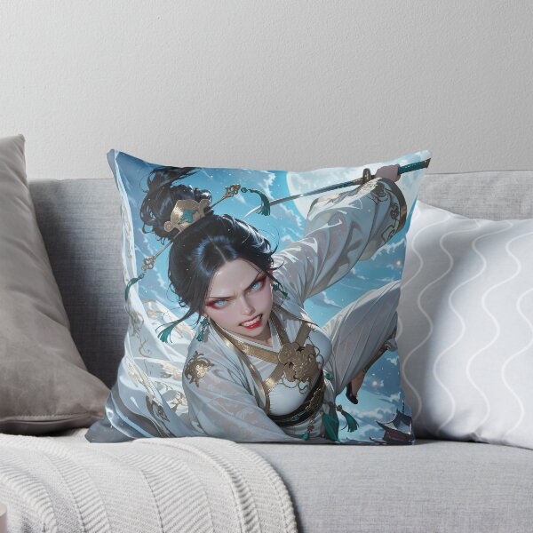 Item preview, EMPRESS YUE LIAN Descending Under Silver Moon Poster designed and sold by BorgSpareParts.