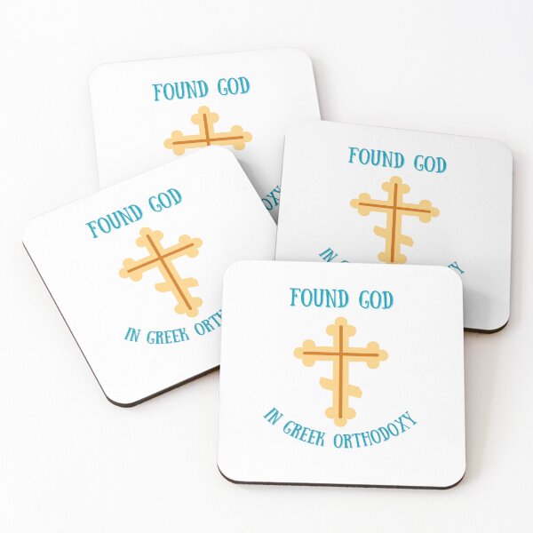 Item preview, Gift for a Religious, Orthodox, Christian Person. Found God in Greek Orthodoxy.  designed and sold by ShrimpAndGrits.