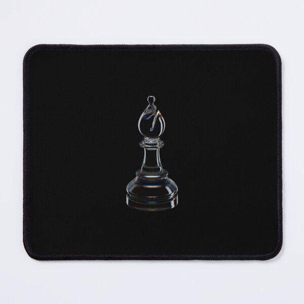Item preview, Glass Chess Bishop Minimal Art designed and sold by trepiu.