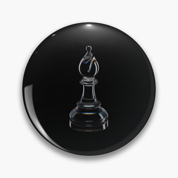 Artikelvorschau, Schachfigur aus Glas, minimalistische Kunst entworfen und verkauft von trepiu.