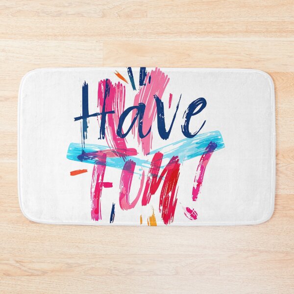Item preview, Have FUN! Graffiti Fun Motivational Art - Neon Drip Street Style Print designed and sold by DesignArtist.ia.