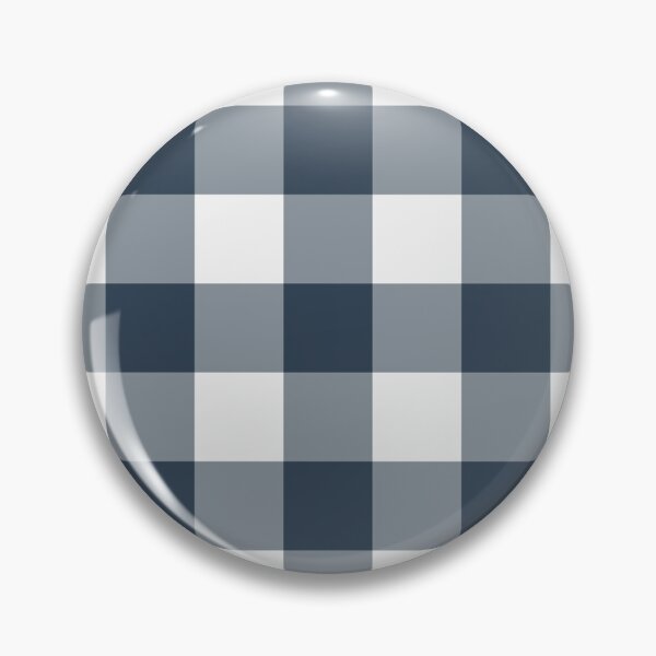 Item preview, White And Navy Gingham Pattern designed and sold by pattern-archive.