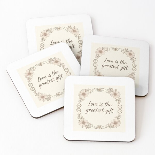 Item preview, Love is the greatest gift. designed and sold by Stickersshop04.