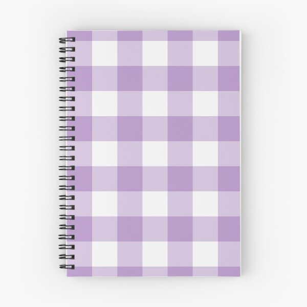 Item preview, White And Purple Gingham Pattern designed and sold by pattern-archive.