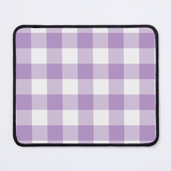 Item preview, White And Purple Gingham Pattern designed and sold by pattern-archive.