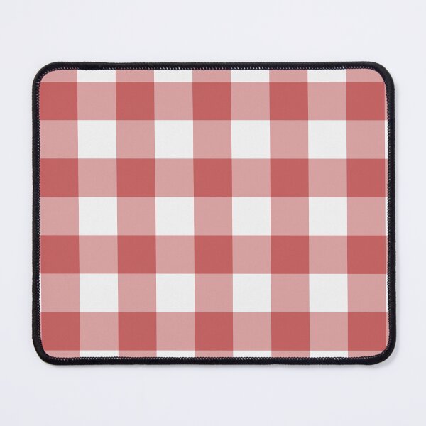 Item preview, White And Pastel Red Gingham Pattern designed and sold by pattern-archive.
