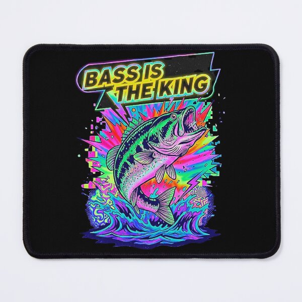 Item preview, Psychedelic Bass fishing designed and sold by Stefanrajzer.